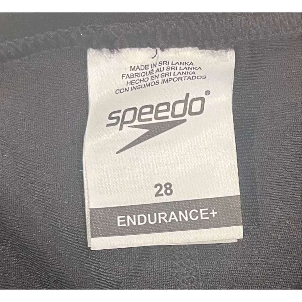 Speedo Boys' Swimsuit Jammer Endurance+ Solid USA Youth